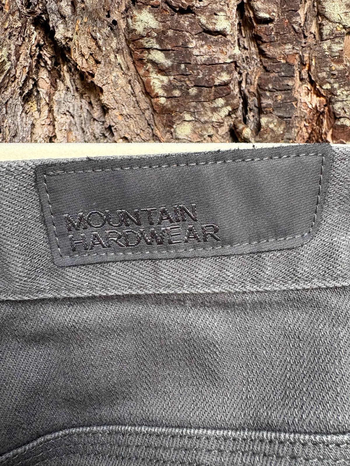 Mountain Hardwear Denim Jean, Stretch (Dark Grey, Men's 33/32)