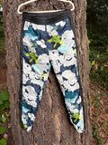 North Face Hydrenaline Pants 2000 (Floral Blue/Black, Women's M)
