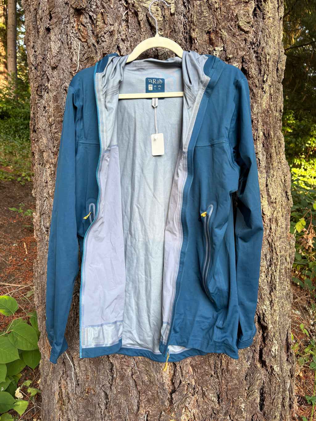 Rab Kinetic Waterproof Jacket (Blue, Men's L)