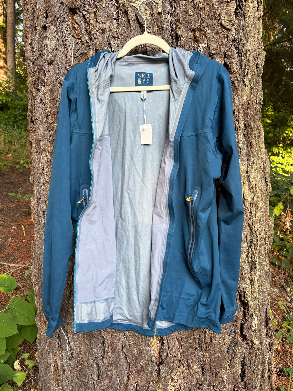 Rab Kinetic Waterproof Jacket (Blue, Men's L)