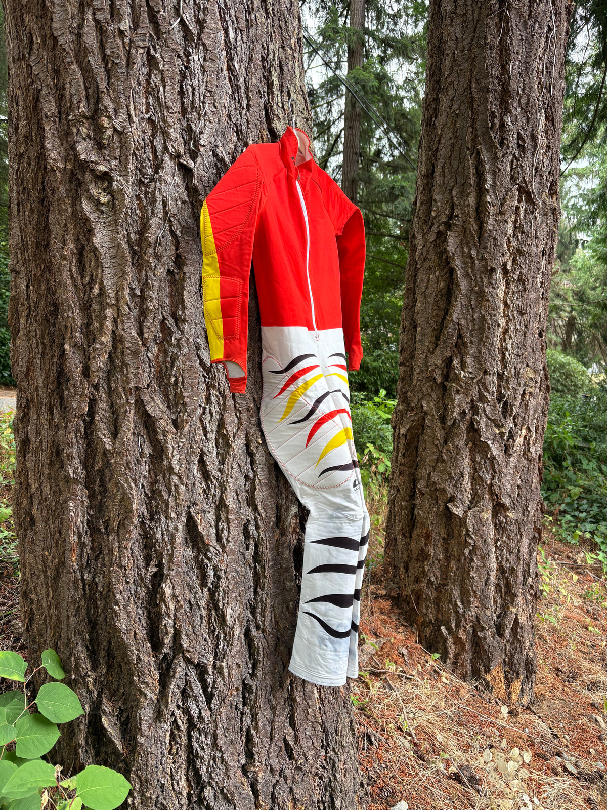 Louis Garneau Ski Racing Suit (Multicolor, Junior XL/Women's XS)