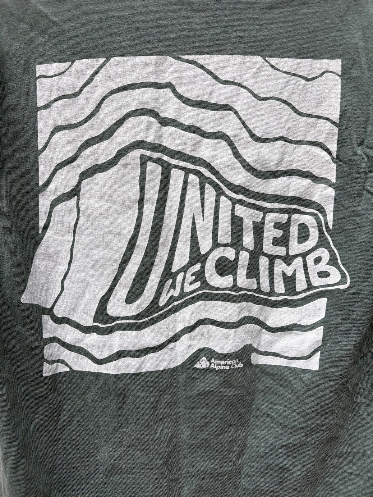 American Alpine Club T-Shirt (Forest Green, Unisex S)