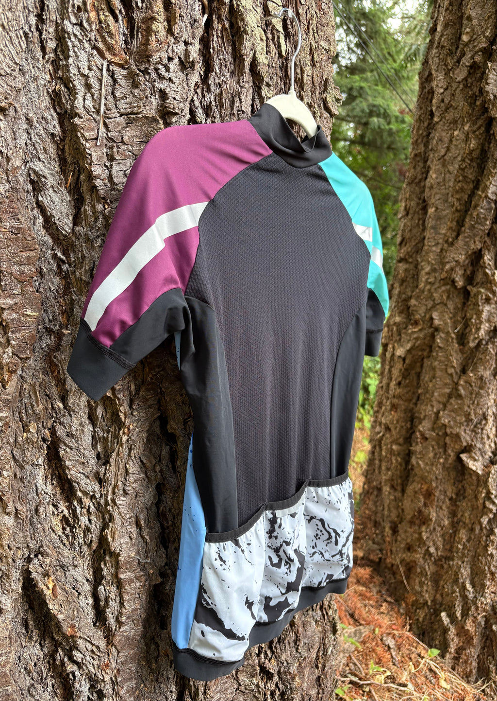 Huez Cycling Jersey (Blue, Women's S)