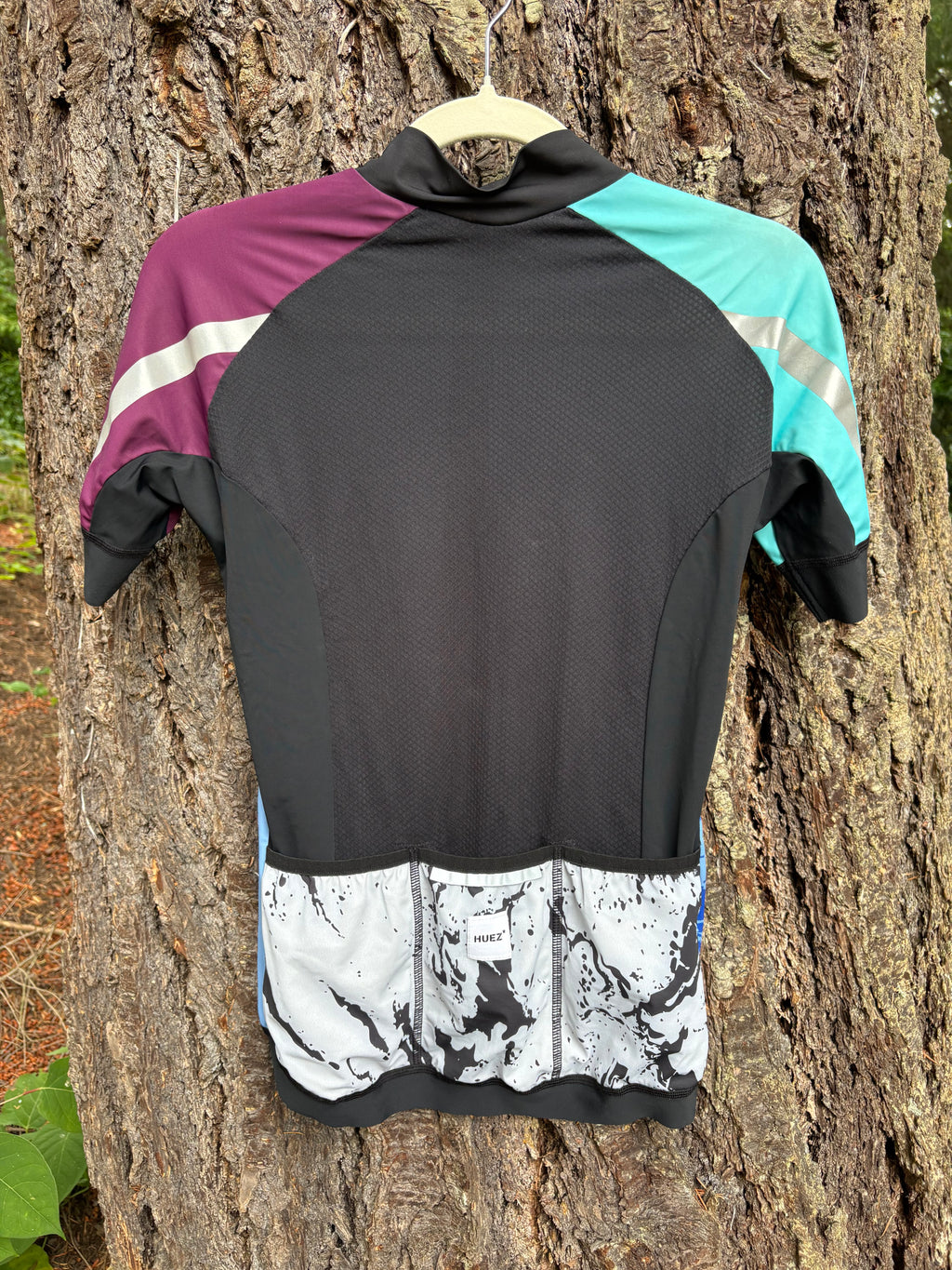 Huez Cycling Jersey (Blue, Women's S)
