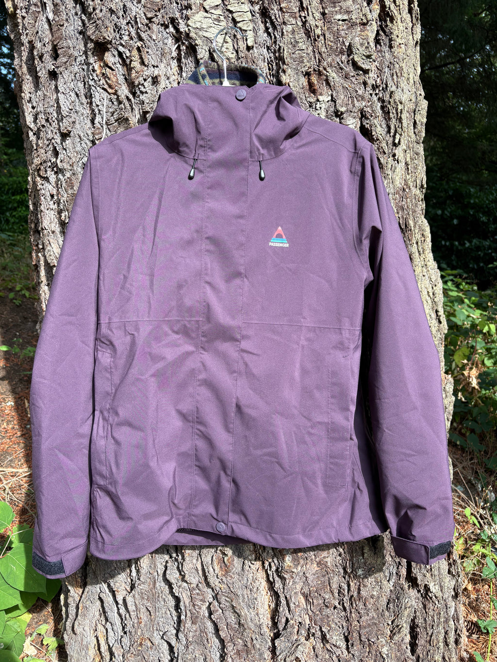 Passenger Breckenridge Recycled Waterproof 3-in-1 Jacket (Deep Plum, Women's S)
