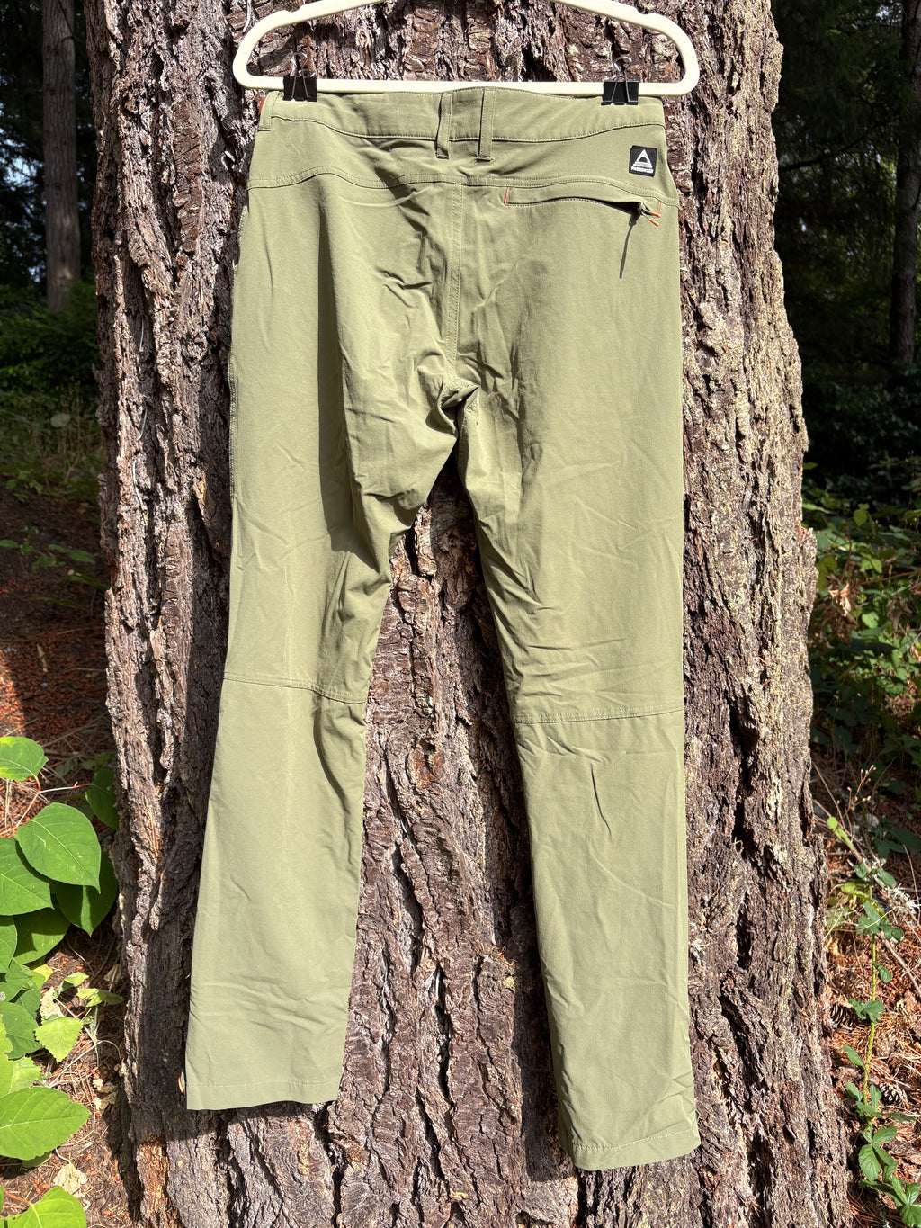 Passenger 365 Trail Roll Up Pant (Olive/Orange, Women's XS)