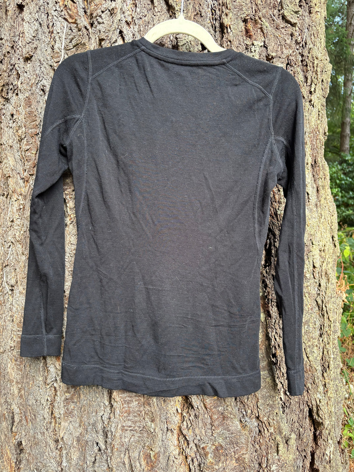 Smartwool Classic Thermal Merino Crew Base Layer Top (Black, Women's S)