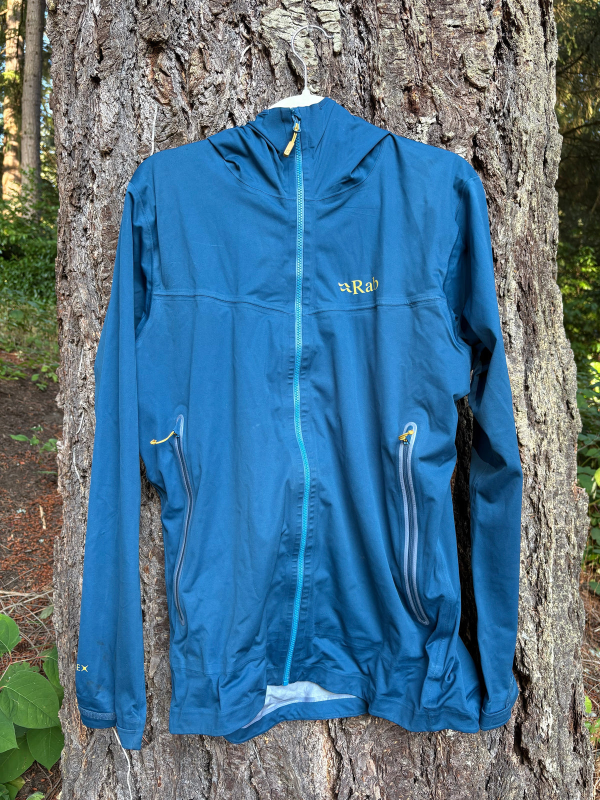Rab Kinetic Waterproof Jacket (Blue, Men's L)