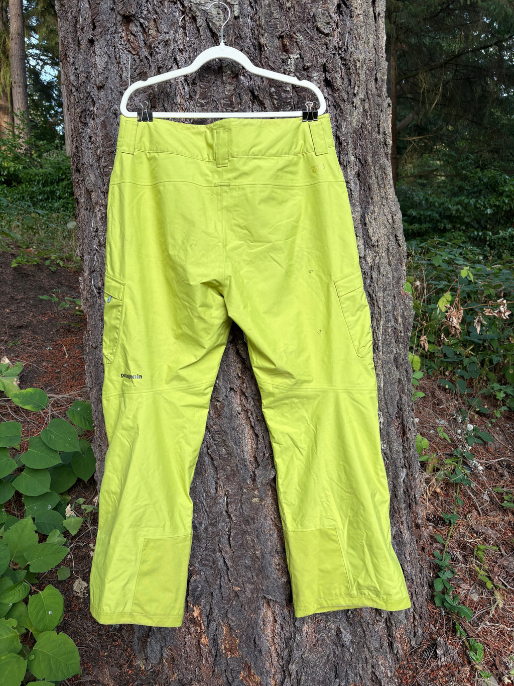 Patagonia Snow Pants (Lemon Lime, Men's L)