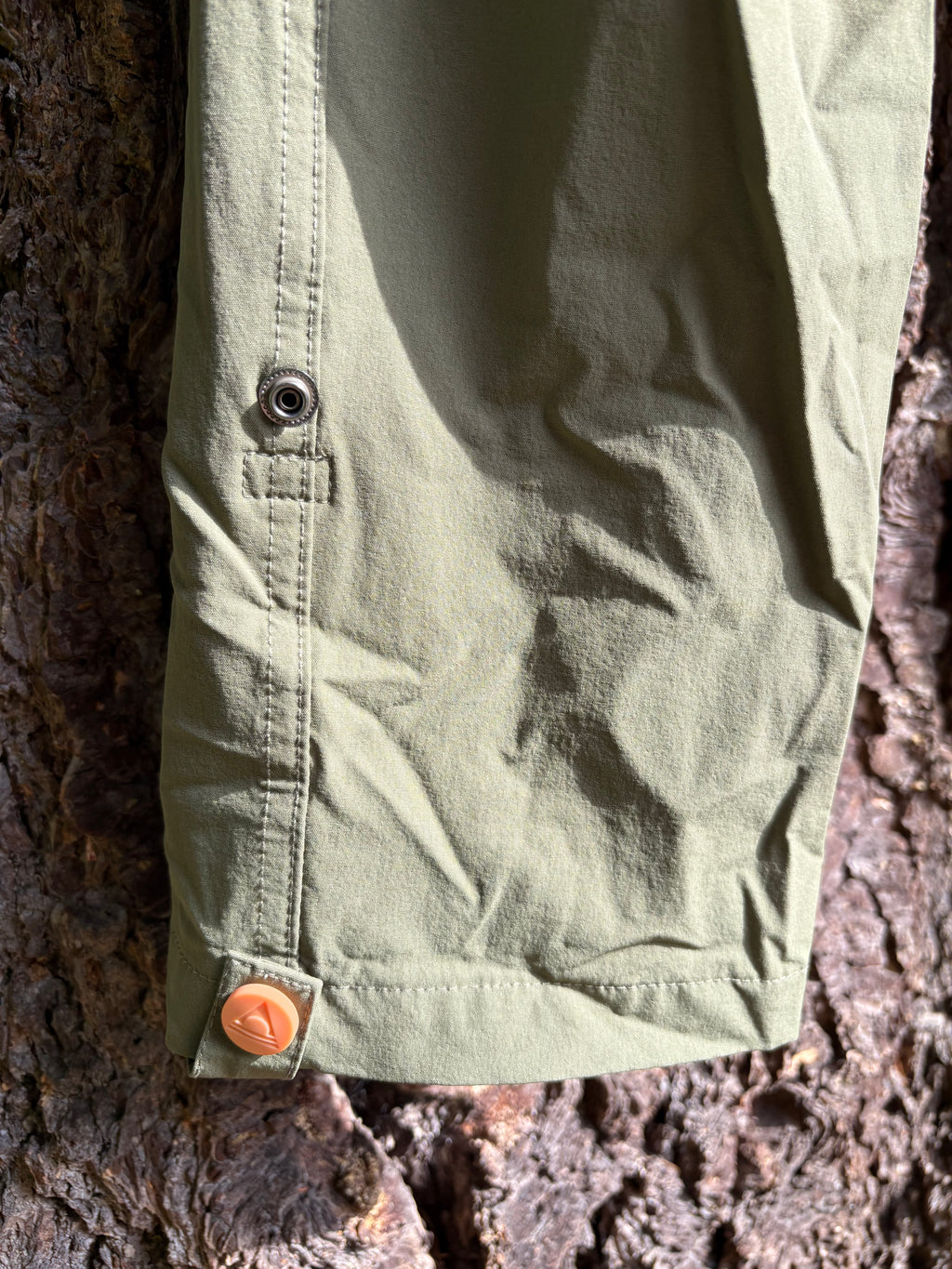 Passenger 365 Trail Roll Up Pant (Olive/Orange, Women's XS)