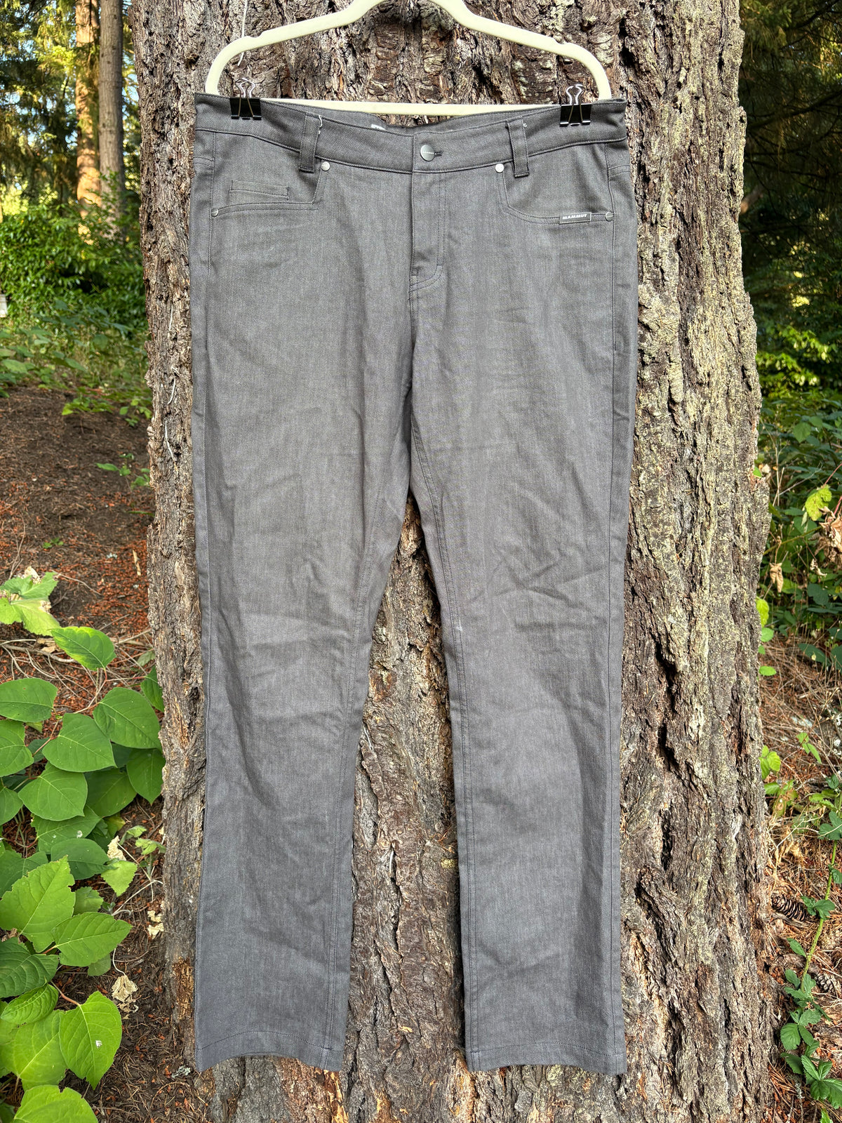 Mammut Technical Climbing Jeans (Light Grey, Men's 36)