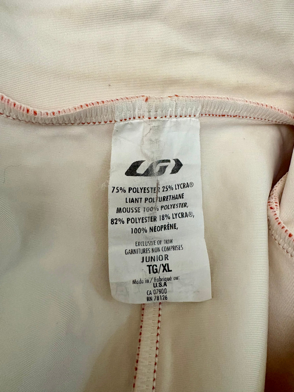Louis Garneau Ski Racing Suit (Multicolor, Junior XL/Women's XS)