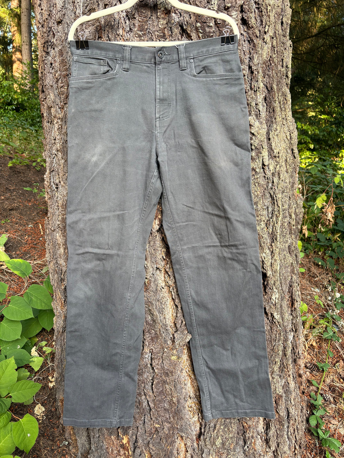 Mountain Hardwear Denim Jean, Stretch (Dark Grey, Men's 33/32)