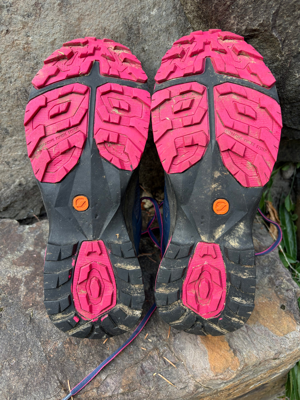 Scarpa Rush GTX Trail Runner (Navy/Raspberry, Women's US 6.5)