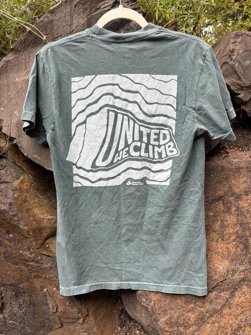 American Alpine Club T-Shirt (Forest Green, Unisex S)
