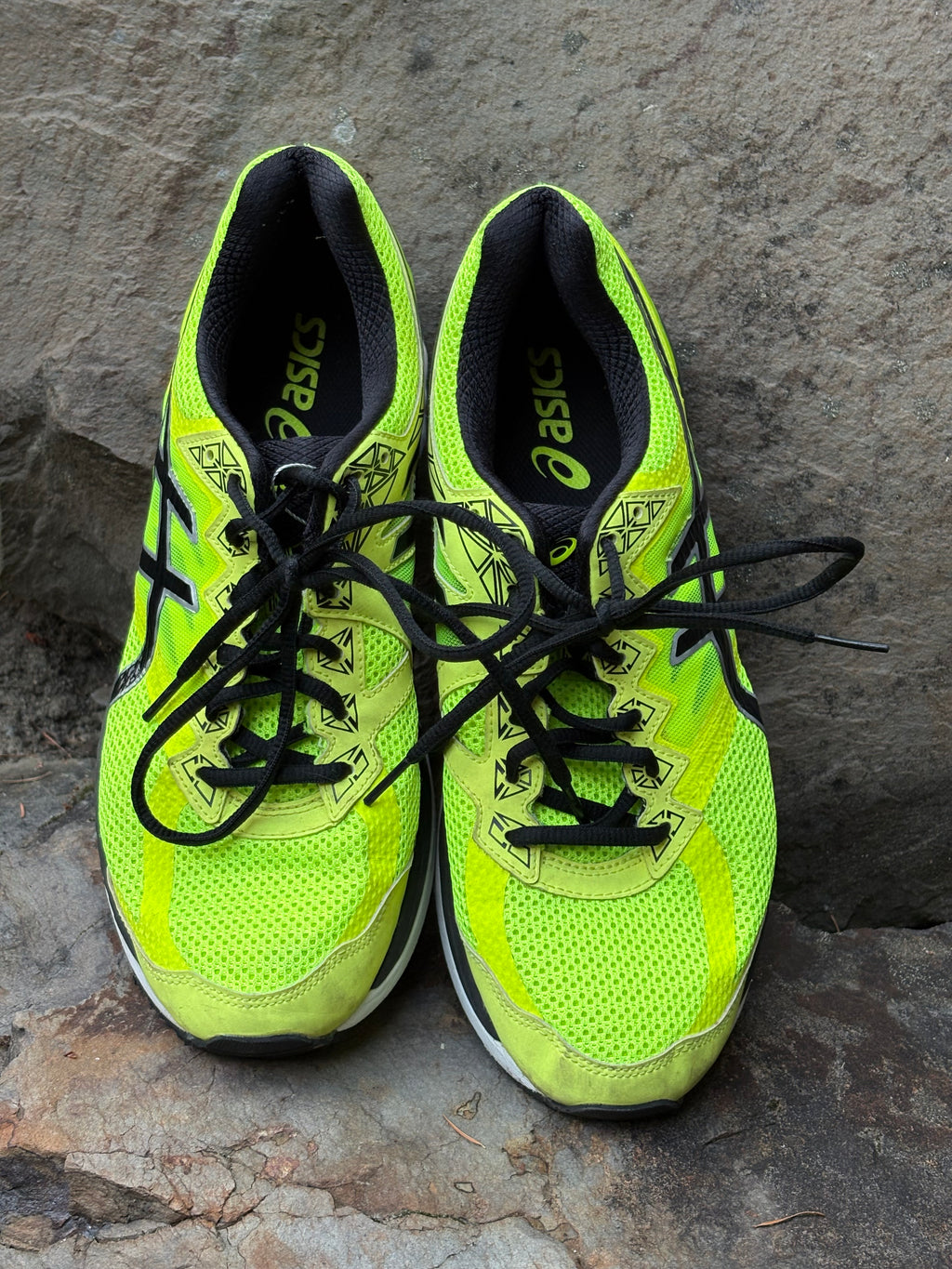 Asics GT-2000 3 Running Shoes (Lemon Lime, Men's 9.5)