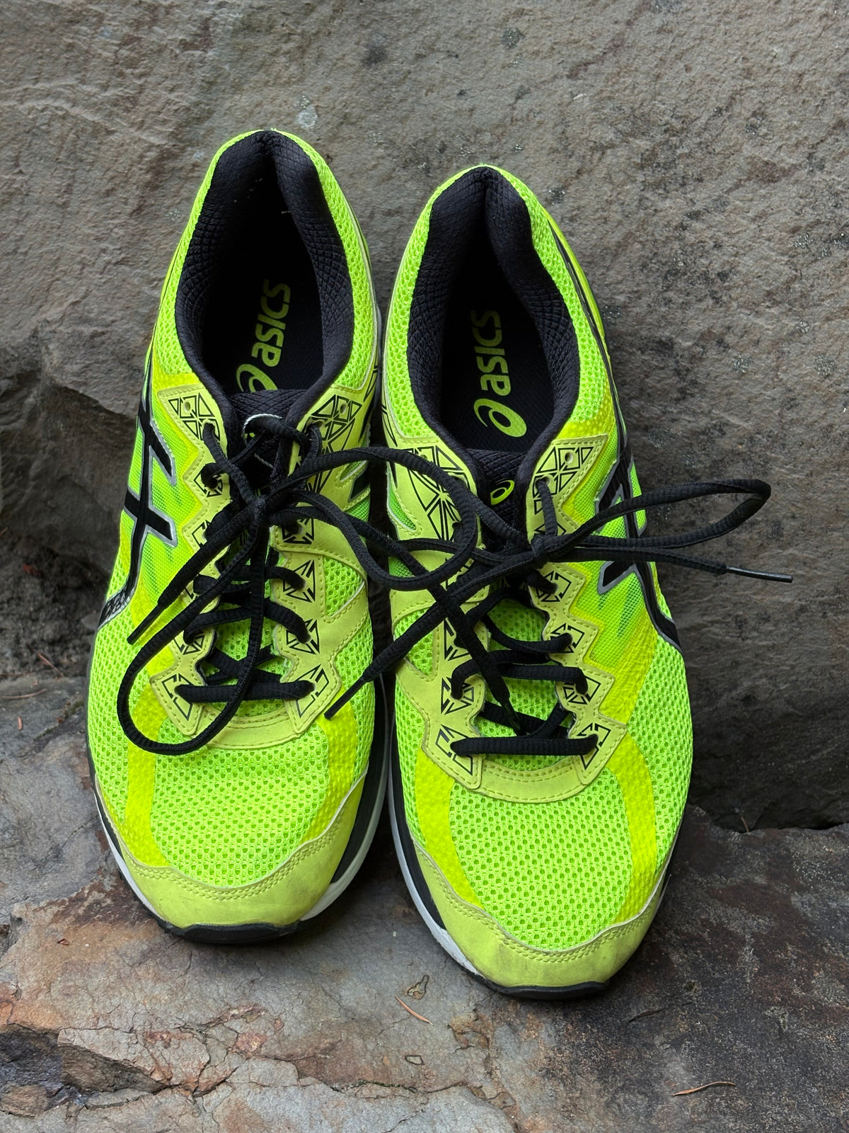 Asics GT-2000 3 Running Shoes (Lemon Lime, Men's 9.5)