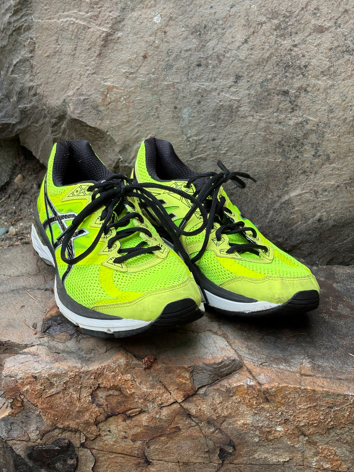 Asics GT-2000 3 Running Shoes (Lemon Lime, Men's 9.5)