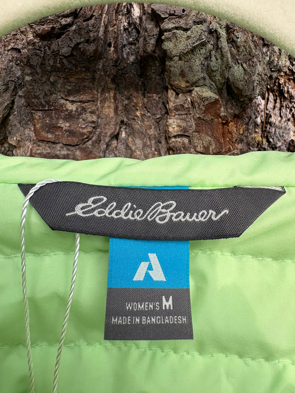 Eddie Bauer First Ascent MicroTherm® 2.0 Down Hooded Jacket (Lime Green, Women's M)