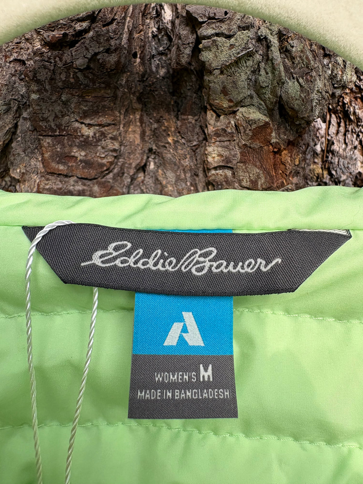 Eddie Bauer First Ascent MicroTherm® 2.0 Down Hooded Jacket (Lime Green, Women's M)