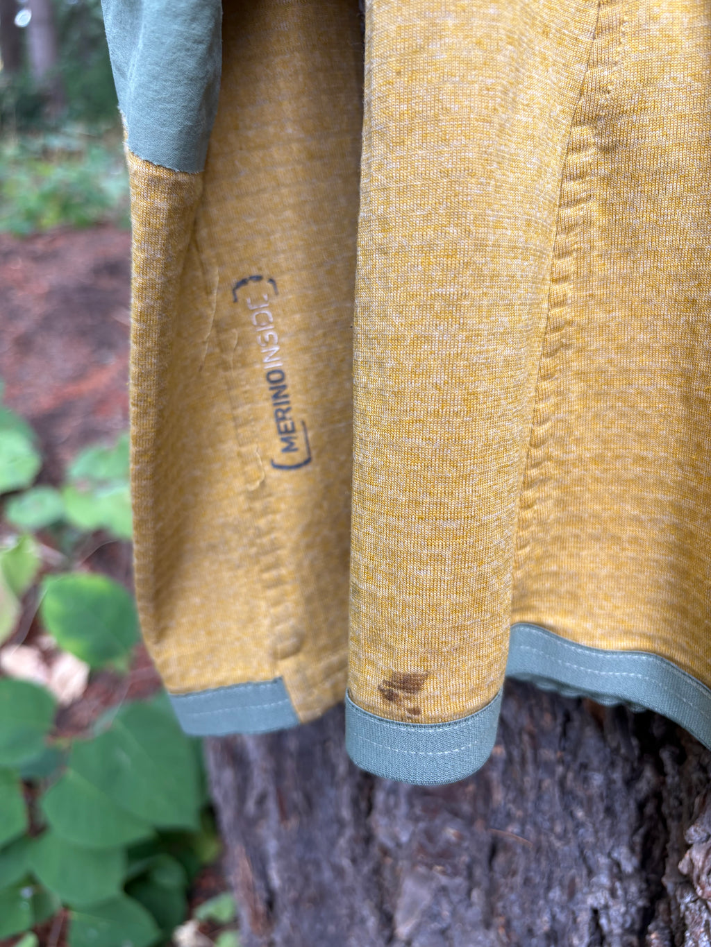 Ortovox Fleece Light Grid (Mustard/Sage, Women's S)