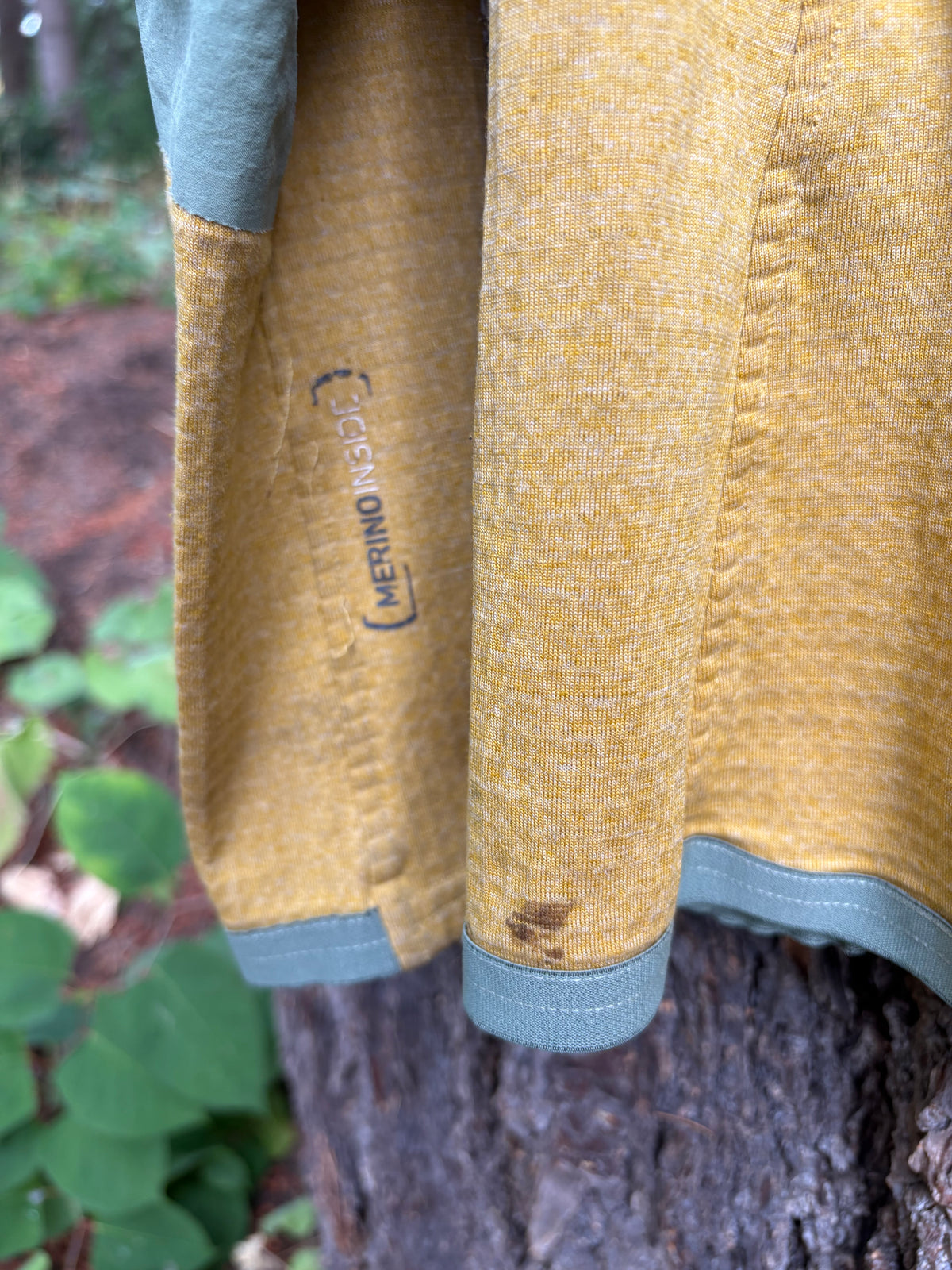 Ortovox Fleece Light Grid (Mustard/Sage, Women's S)