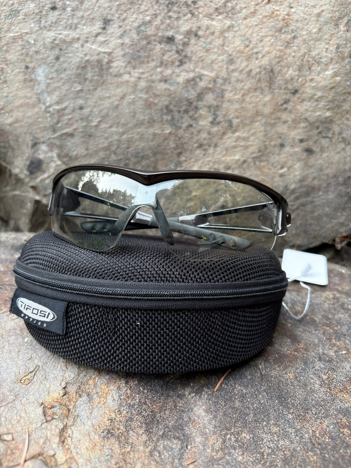 Tifosi Sport Glasses (Clear Lens, Unisex Onesize)