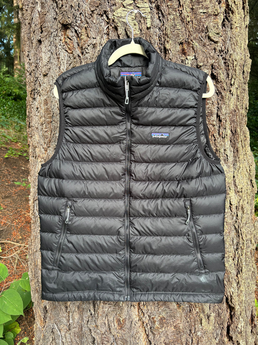 Patagonia Down Sweater Vest (Black, Men's M)
