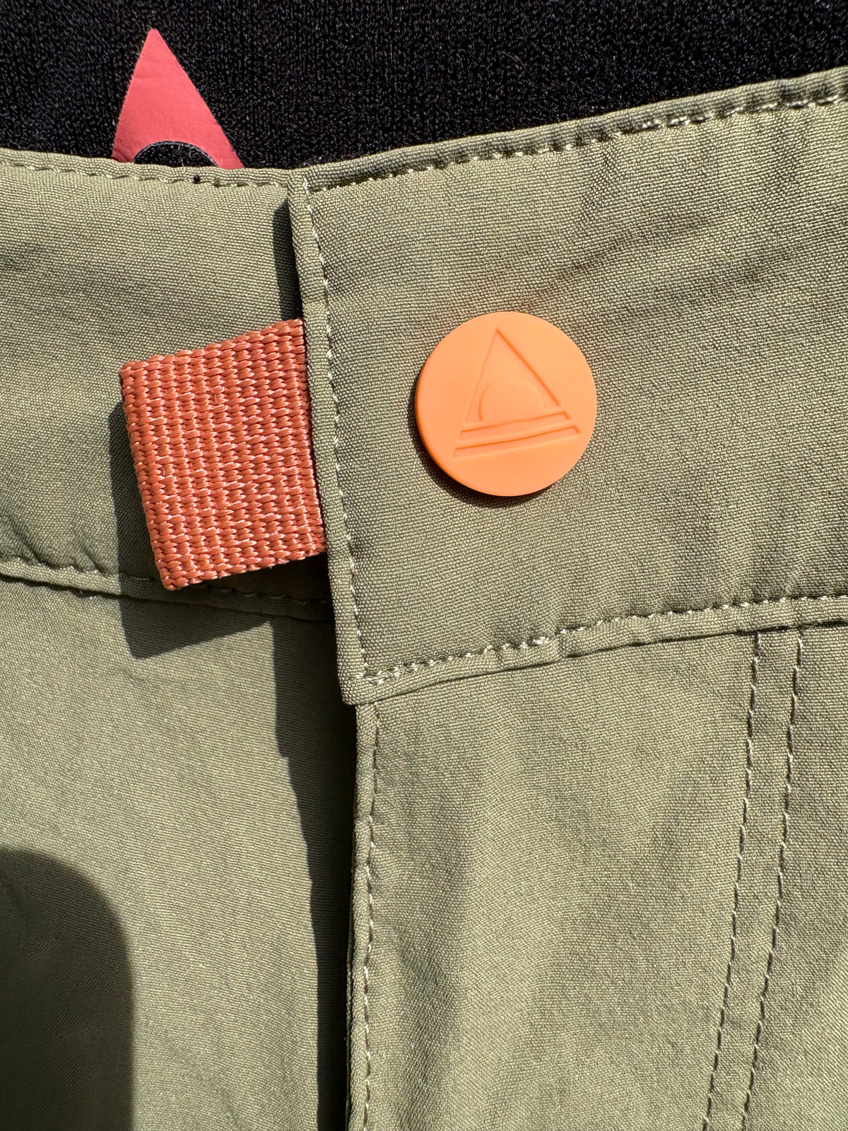 Passenger 365 Trail Roll Up Pant (Olive/Orange, Women's XS)