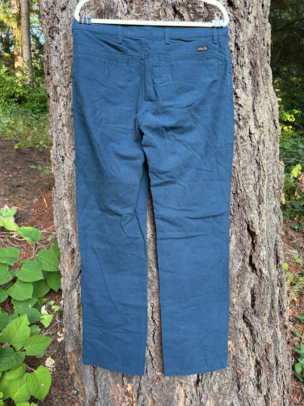 Mountain Hardwear AP™ Pant in 100% Cotton Canvas (Navy, Men's 33/32)