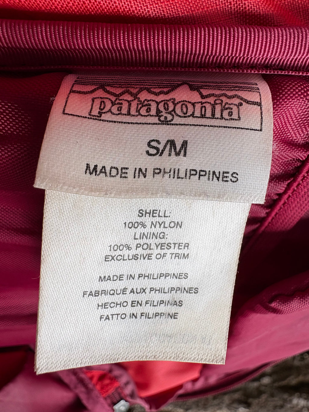 Patagonia Nine Trails Pack 28L (Red, Women's S/M)