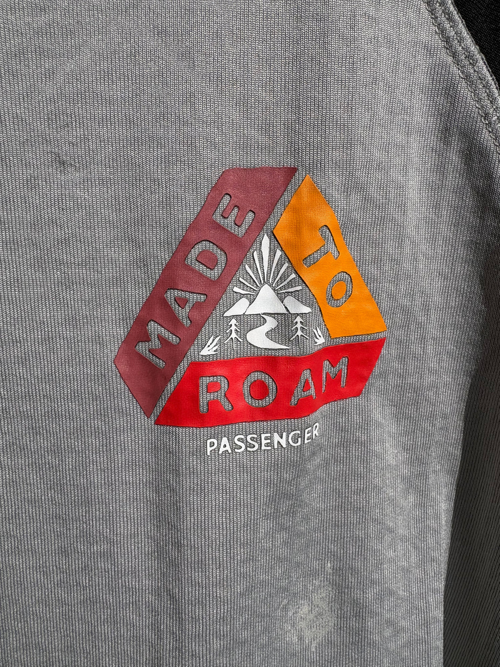 Passenger Alpine Base Layer LS T-Shirt (Grey, Men's M)