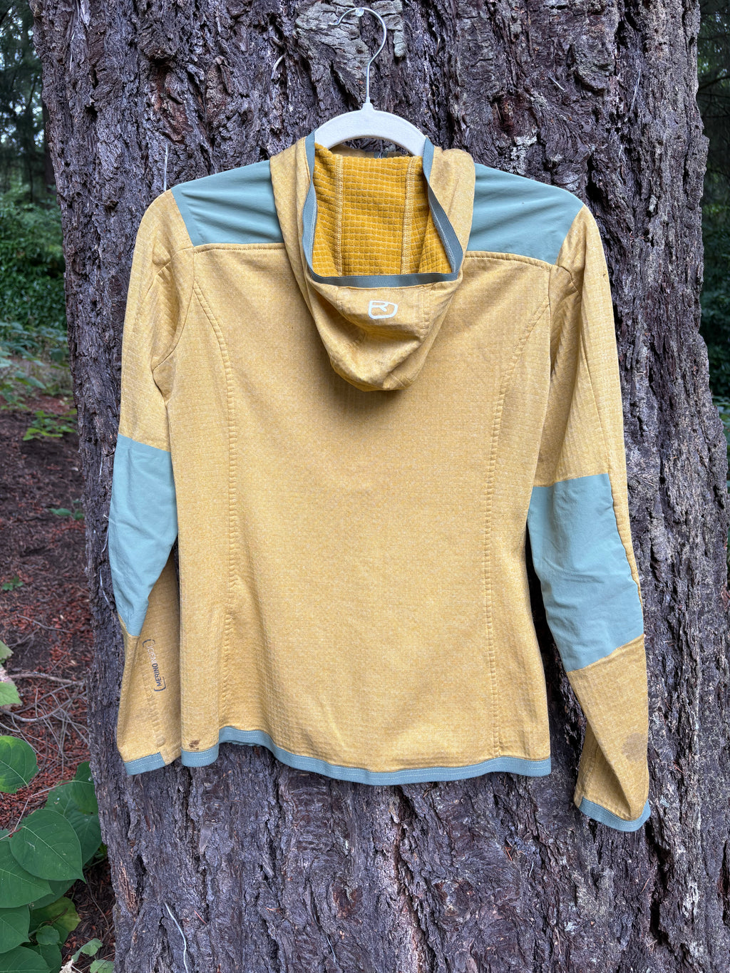 Ortovox Fleece Light Grid (Mustard/Sage, Women's S)