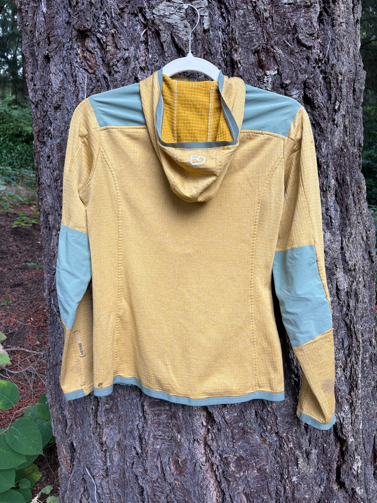 Ortovox Fleece Light Grid (Mustard/Sage, Women's S)