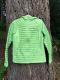 Eddie Bauer First Ascent MicroTherm® 2.0 Down Hooded Jacket (Lime Green, Women's M)