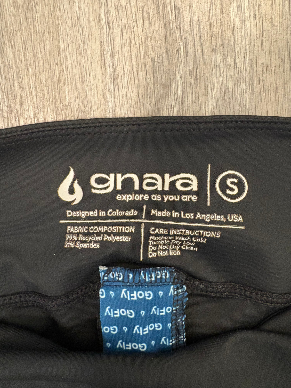 000010 - Gnara - Leggings - Black - S - Image 4 circular-filename:17_08_2026_31342585-37a4-464e-aed4-303700e6c707_captured_image